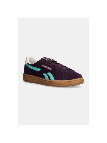 Reebok Classic sneakersy zamszowe Club C Grounds Uk fioletowy
