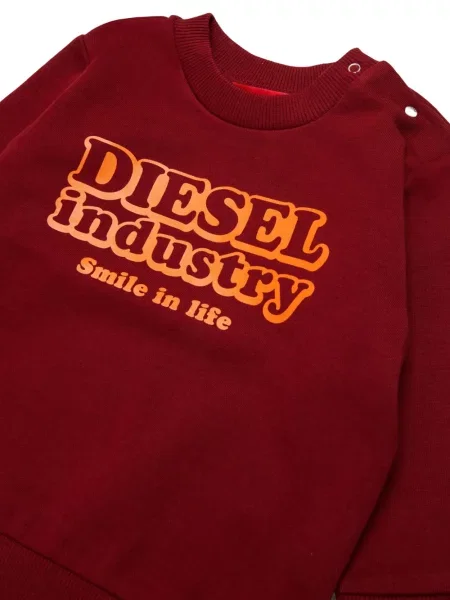 Bluza dziecięca Diesel czerwona