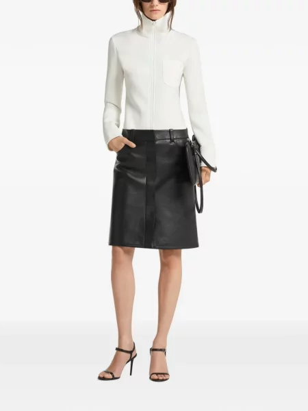 Twill kardigán Courreges fehér