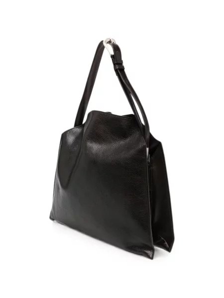 Geantă shopper Orciani din piele maro
