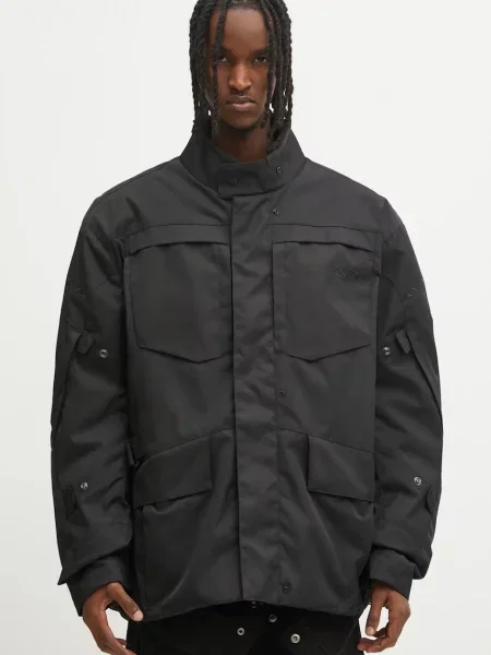 VETEMENTS geacă Biker Parka de tranziție negru