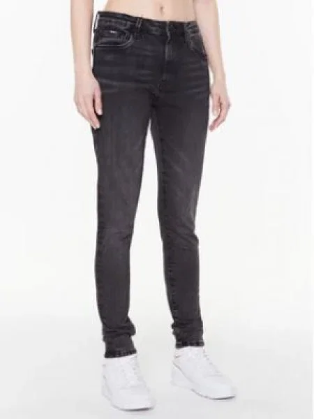 Pepe Jeans Blugi Regent Skinny Fit negru