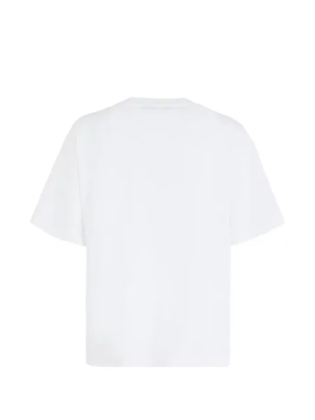 Tricou Giuseppe Zanotti cu decolteu rotund alb