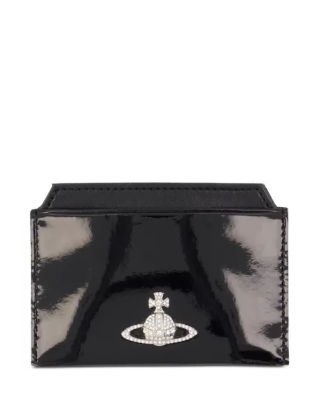 Portofel Vivienne Westwood fără toc negru