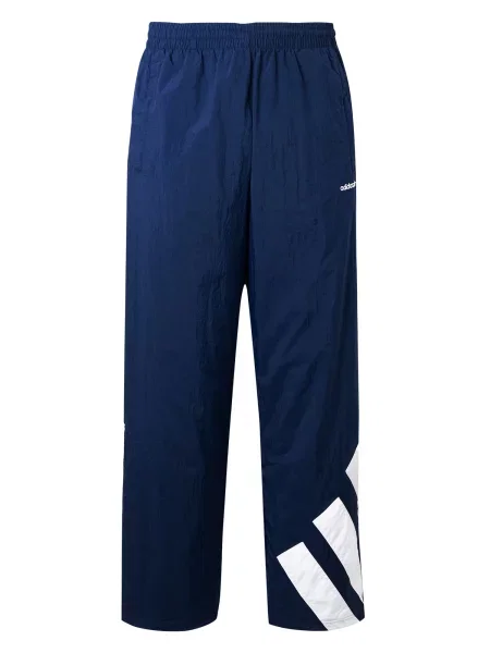 ADIDAS ORIGINALS Hlače Adicolor temno modra bela