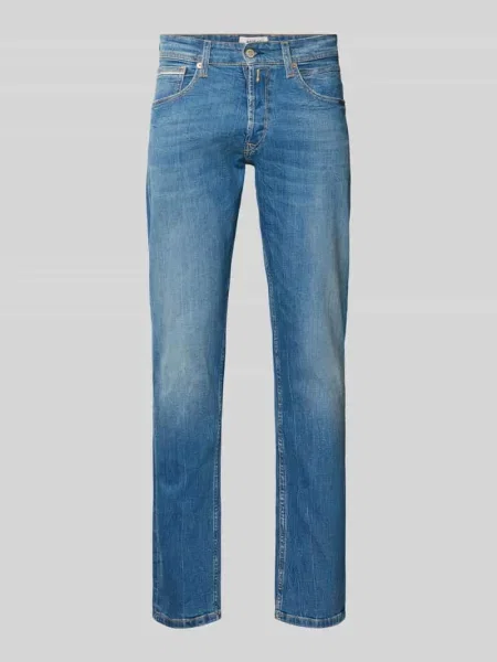 Jeansy w kroju regular fit w stylu model Grover' Replay niebieskie