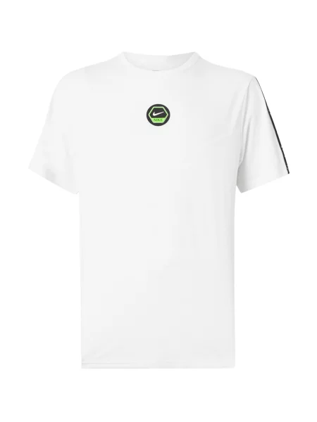 Nike Sportswear Tricou verde / negru alb