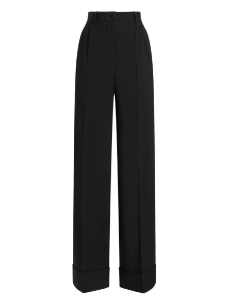 Pantaloni Dolce & Gabbana plisate negru