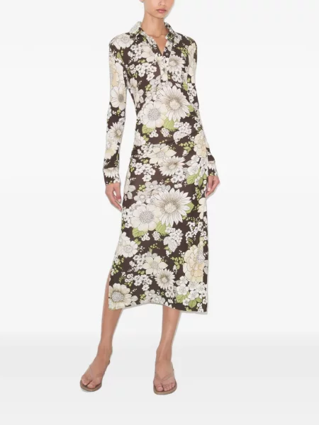 Rochie Tory Burch maro