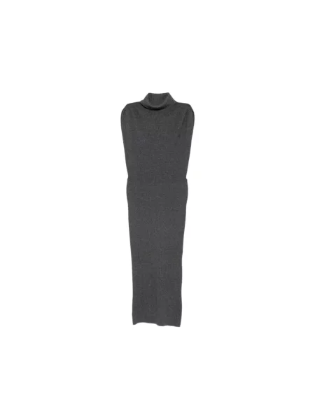 Sukienka maxi Twinset szara