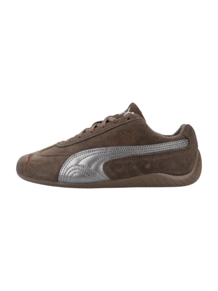 Pantofi Puma din piele maro