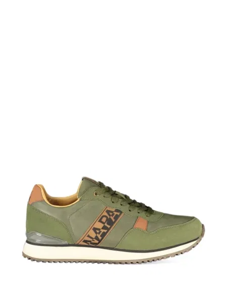 Sneakerși Napapijri cu imagine verde