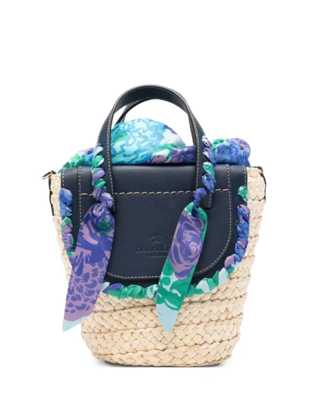 Geantă shopper Cuba Lab cu model floral