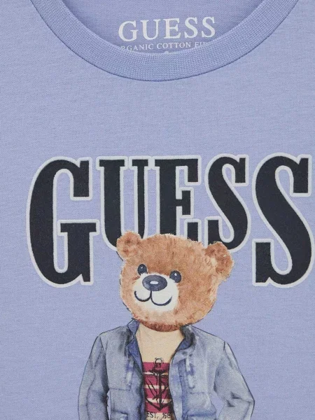 Детская футболка Guess голубая