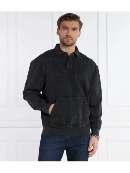 BOSS ORANGE Hanorac WeStrong | Relaxed fit gri