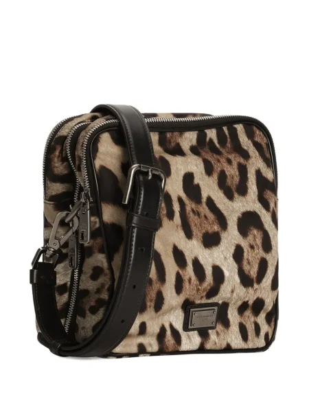 Geantă Dolce & Gabbana cu imagine cu model leopard