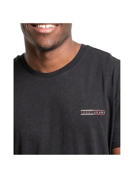 Tricou Tommy Hilfiger de lână negru