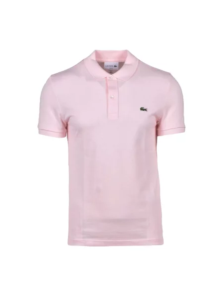 Koszulka polo Lacoste różowa