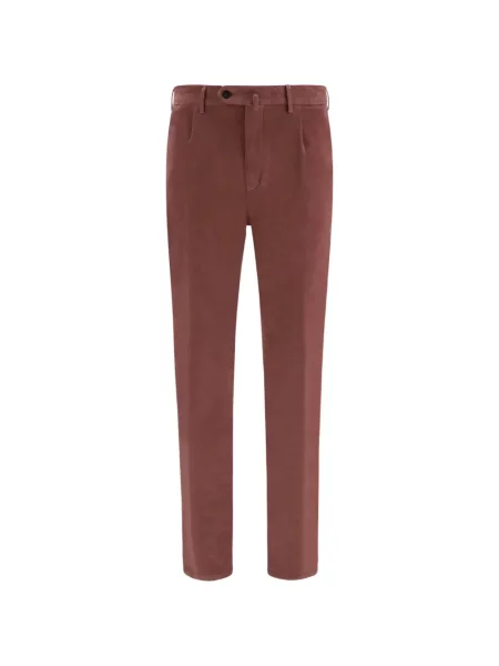 Pantaloni Germano 1952 de catifea cord maro