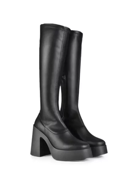 Botine Altercore cu platformă negru