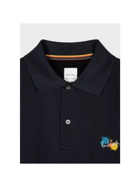 Koszulka polo Paul Smith niebieska