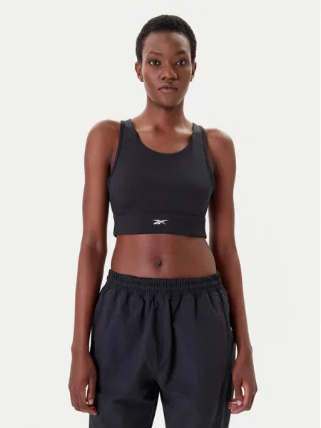 Reebok Sportski grudnjak / bijela crna