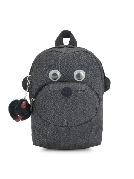 KIPLING Rucsac Back To School Faster gri amestecat negru