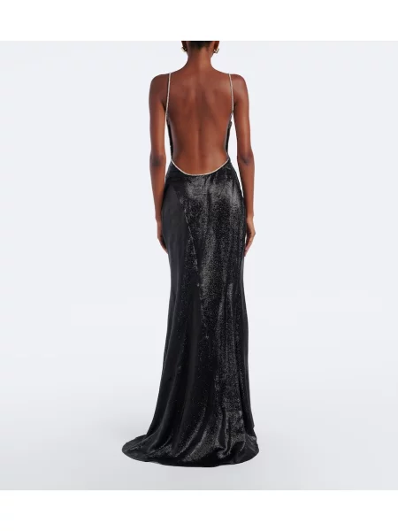 Rochie Tom Ford de mătase negru