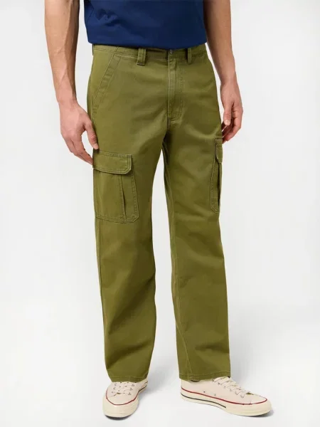 WRANGLER Cargo nadrágok olíva