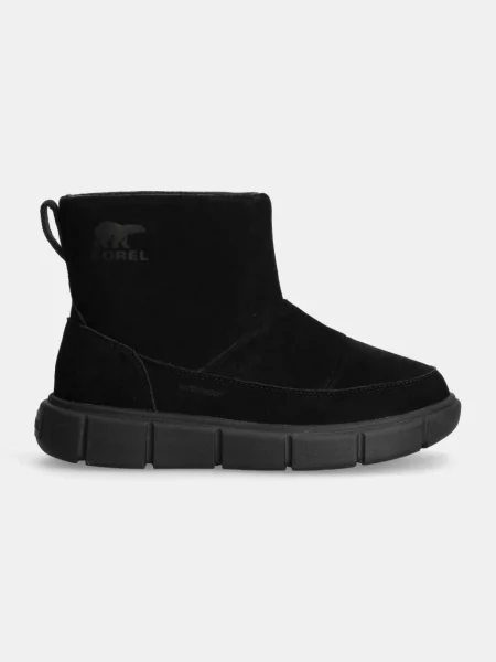 Sorel Semišové snehule EXPLORER III SLIP čierna
