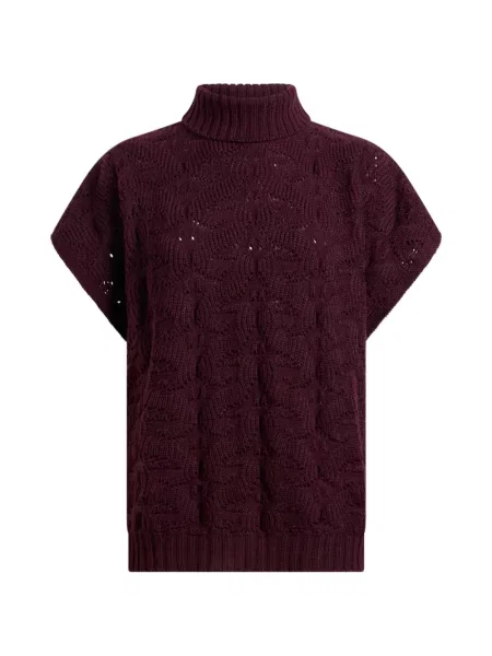 Heláncă Etro de lână cu model paisley violet