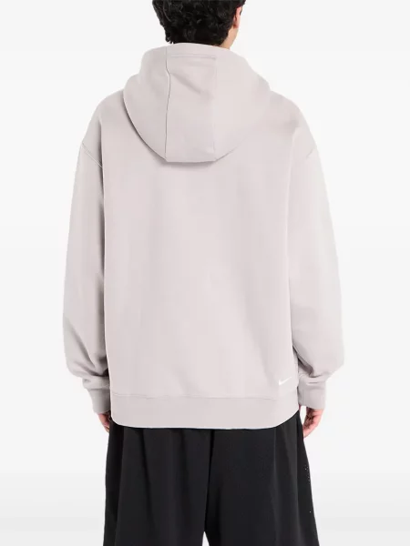 Hanorac cu glugă Nike din jacard negru