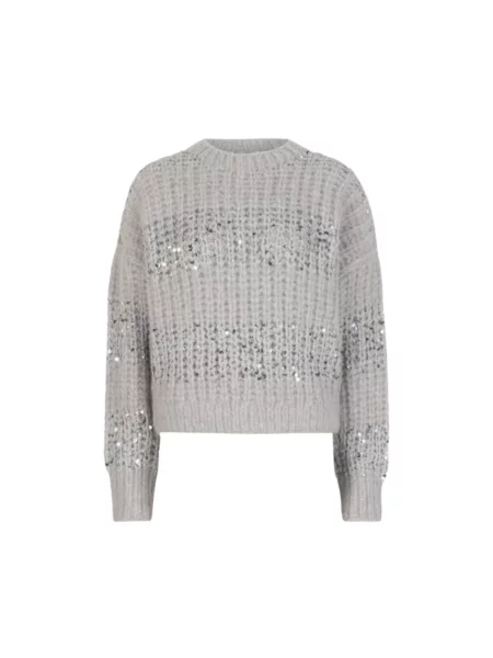 Sweter Dante 6 wełniany szary