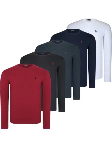 Majica z dolgimi rokavi Dewberry z dolgimi rokavi črna