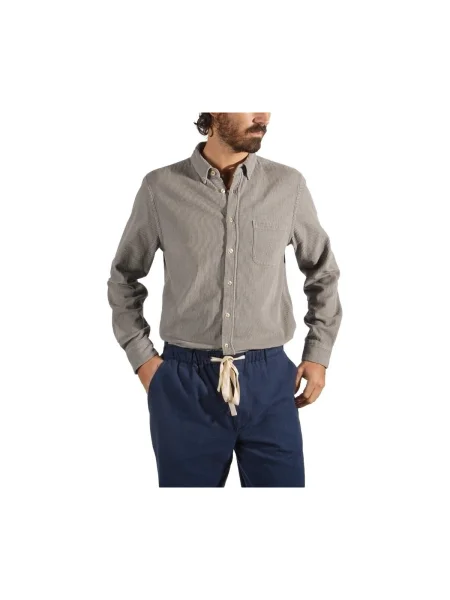 Cămașă Portuguese Flannel de flanelă gri