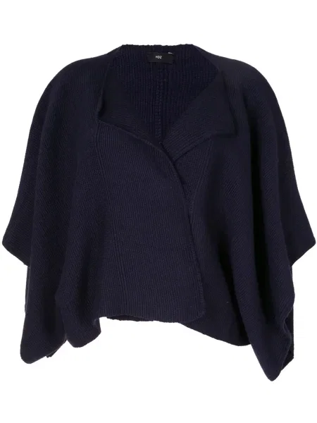 Dzianinowy top Voz niebieski