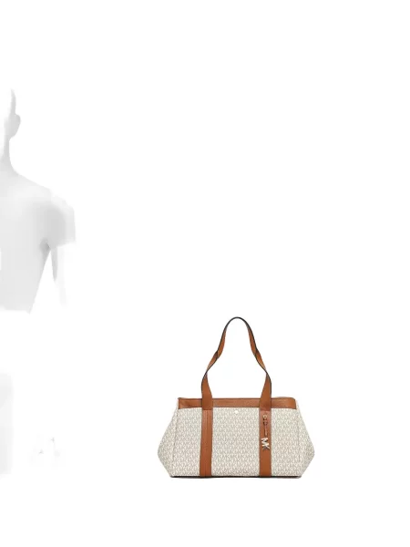 Portofel Michael Michael Kors cu volane plisat de lână negru