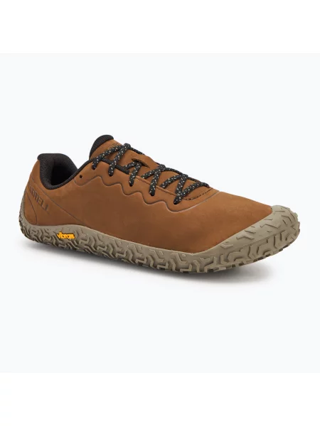 Kožené tenisky Merrell hnedá