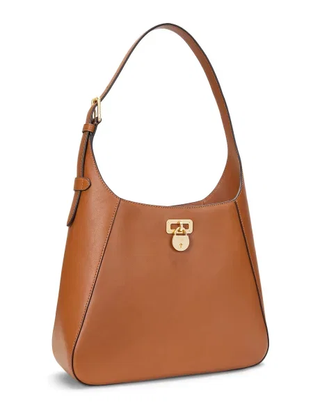 Ročna torba LAUREN RALPH LAUREN rjava