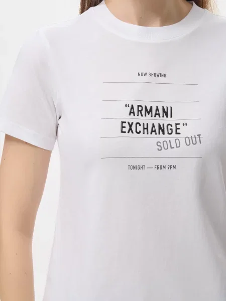 Футболка Armani Exchange белая