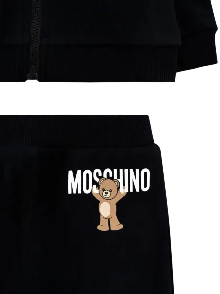 Komplet dresowy dziecięcy Moschino czarny