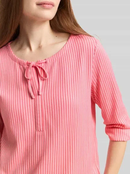 Regular Fit T-shirt z mieszanki bawełny Tom Tailor