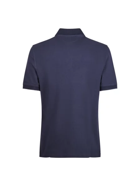 Koszulka polo Brunello Cucinelli niebieska