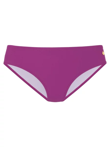 LASCANA Slip costum de baie mov zmeură