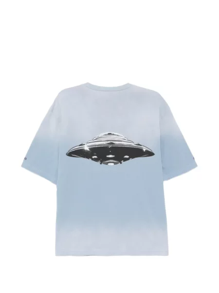 Tricou Croquis cu imagine albastru