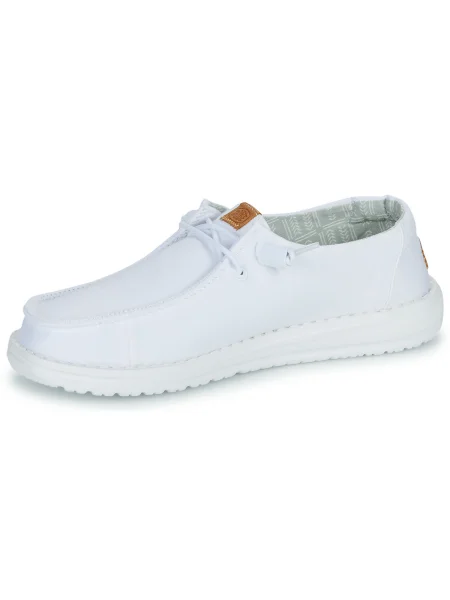 Pantofi Heydude stretch alb