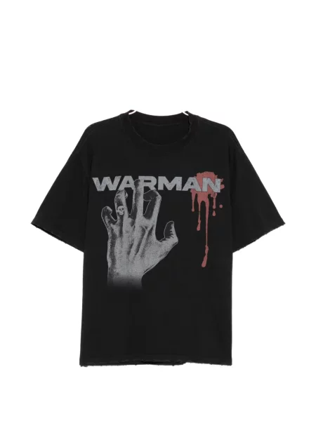 Tricou Warman cu imagine negru