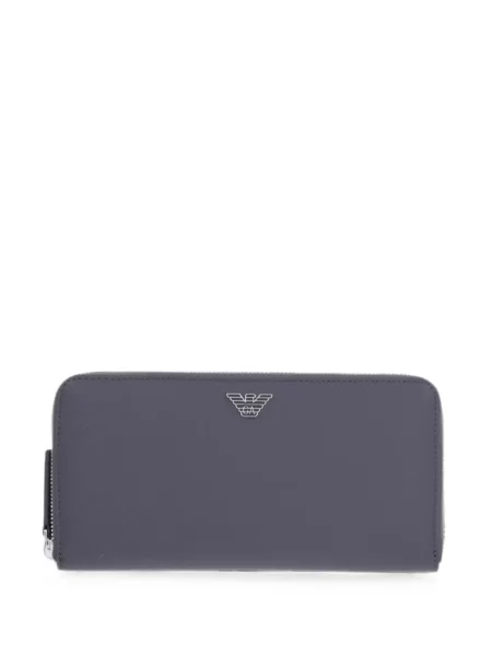 Portofel Emporio Armani cu autograf gri