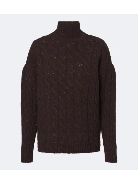 Pulover Max Mara de lână maro