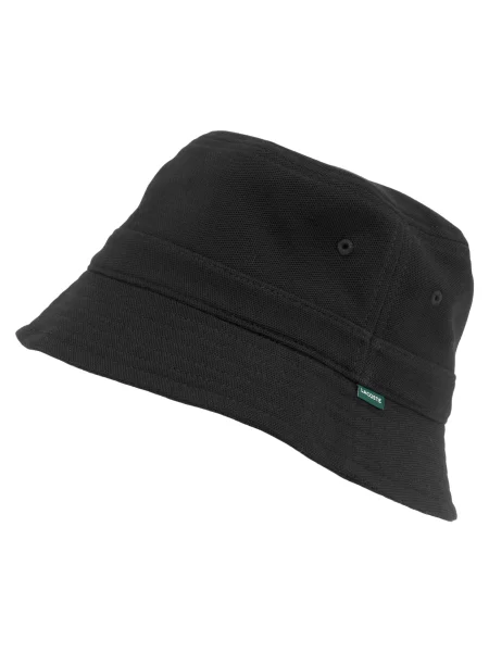 Klobúk Lacoste black čierna